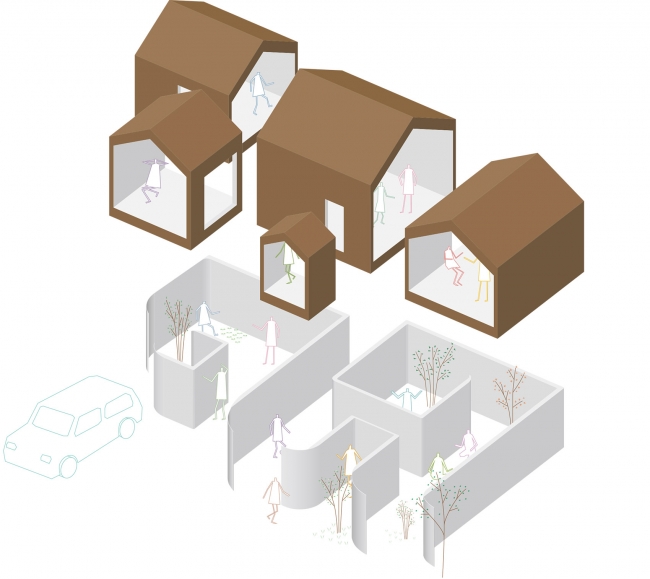 house on stylobate yM design office