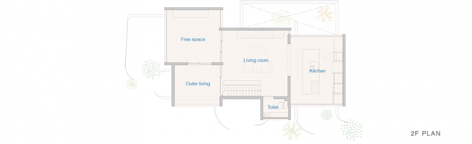 house on stylobate yM design office