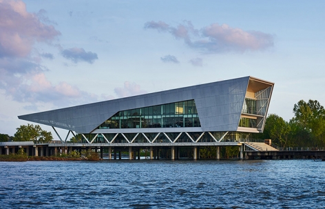密西西比河畔的水资源研究总部，美国 / Perkins+Will