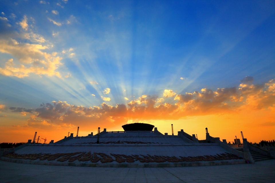 holy fire park of aolezhaoqi town inner mongolia by beijing urban landscape research institute