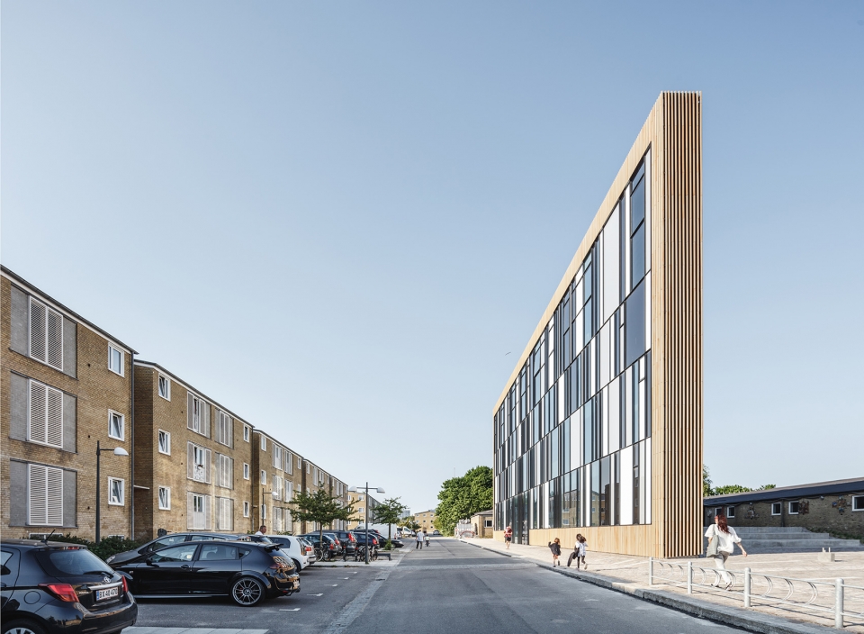 tingbjerg library and culture house by cobe