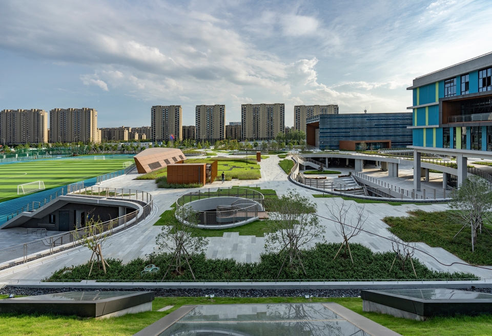 east campus of ningbo xiaoshi high school by udg china