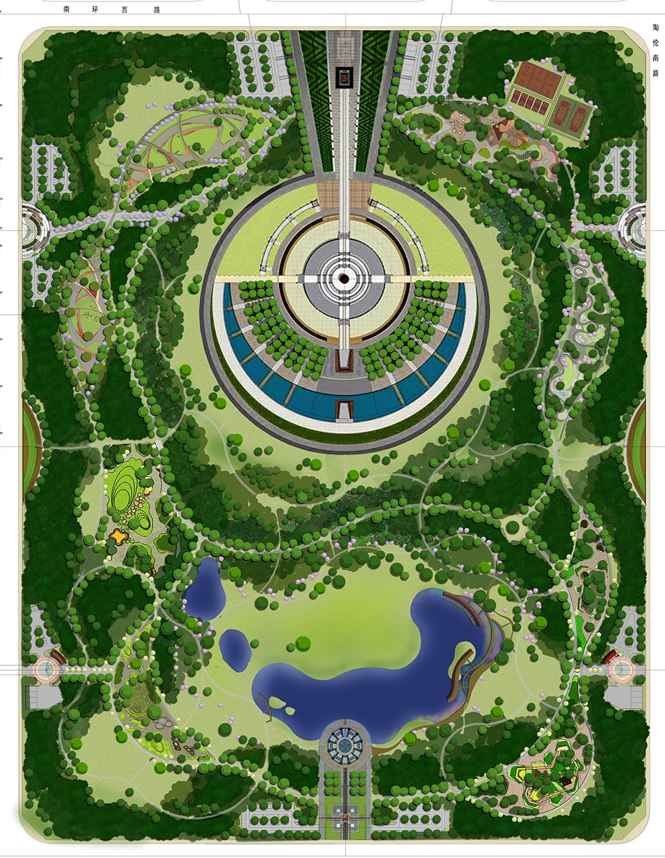 Holy Fire Park of Aolezhaoqi Town, Inner Mongolia by Beijing Urban  Landscape Research Institute - Gooood