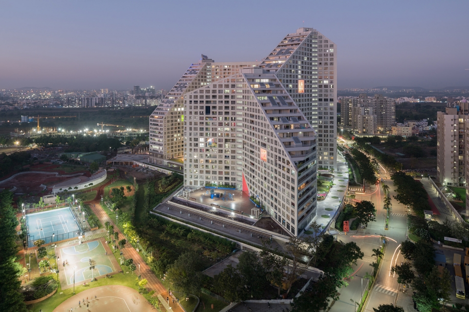 future towers by mvrdv