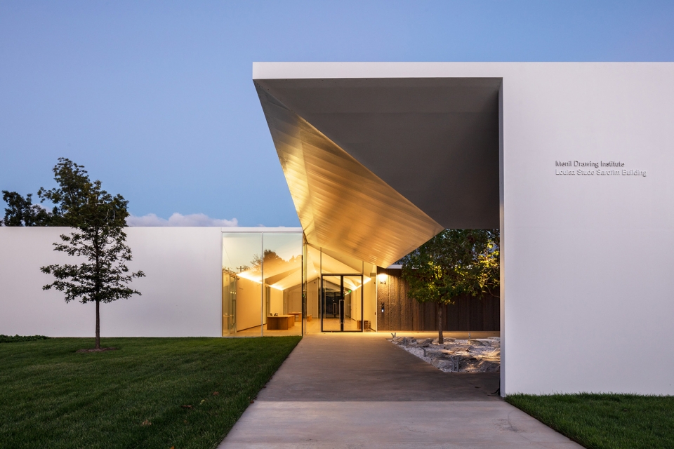 menil drawing institute by johnston marklee