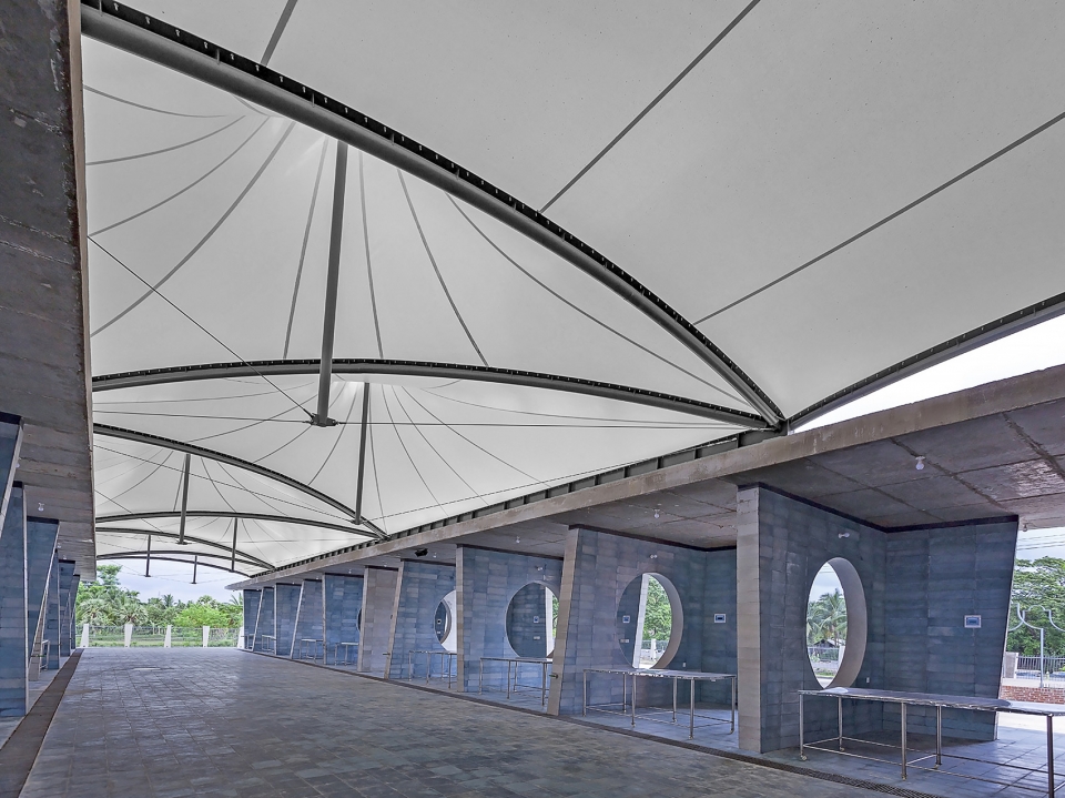 solidaridad village market by tjep and vaastukalpa architects