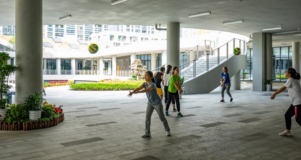 east campus of ningbo xiaoshi high school by udg china