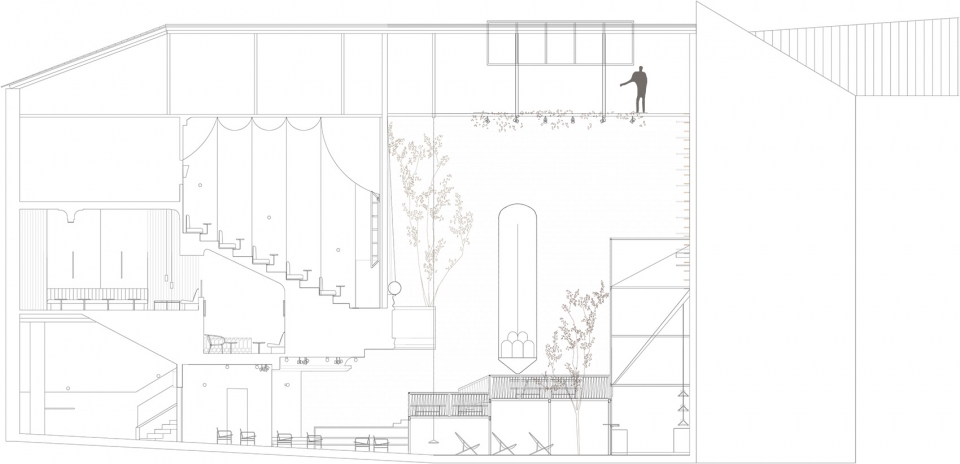 sala equis by plantea estudio