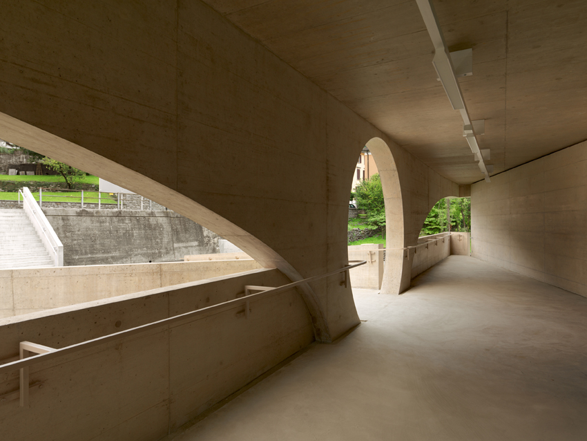 schoolhouse and kindergarten grono by raphael zuber
