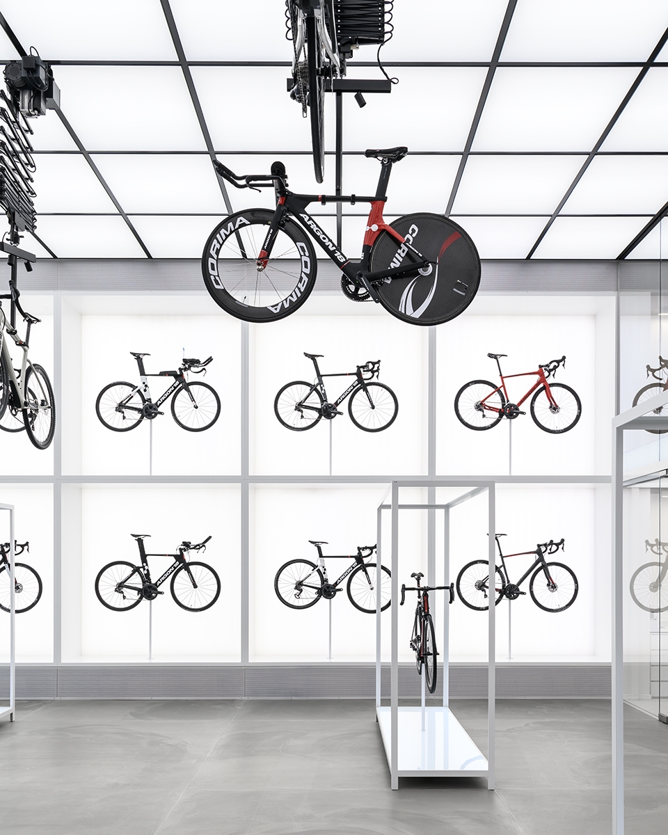 united cycling lab store by johannes torpe studios