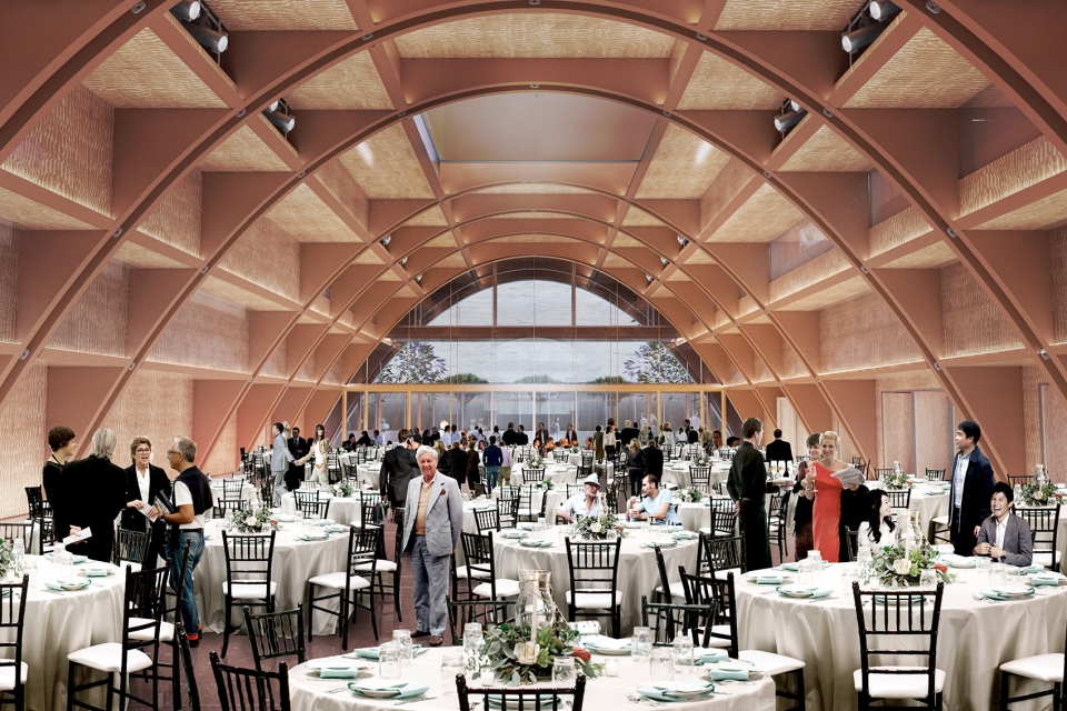 audrey irmas pavilion by oma shohei shigematsu