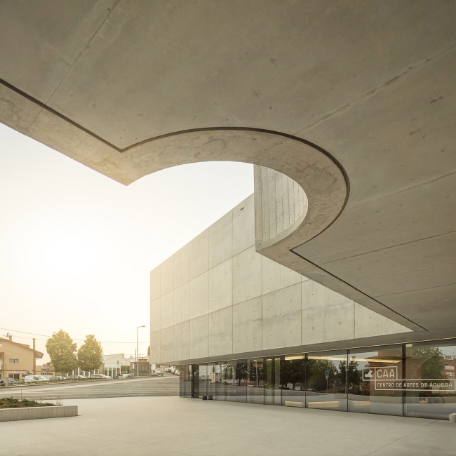 caa agueda arts center in portugal by and re