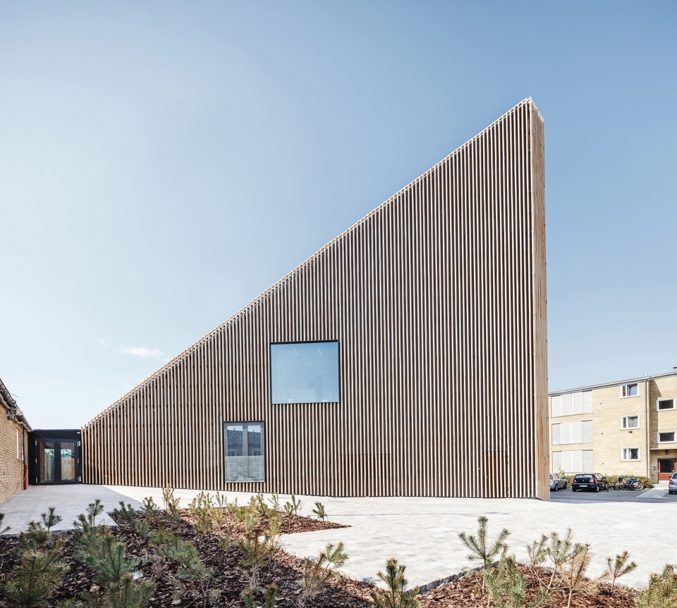 tingbjerg library and culture house by cobe