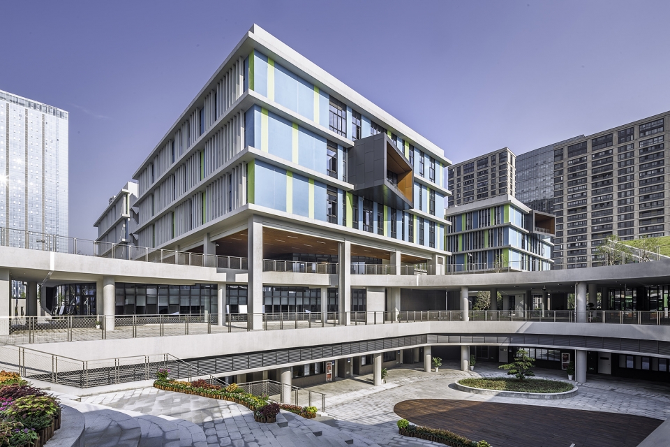 east campus of ningbo xiaoshi high school by udg china
