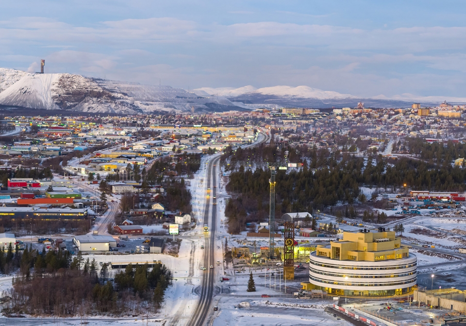 kiruna town hall by henning larsen