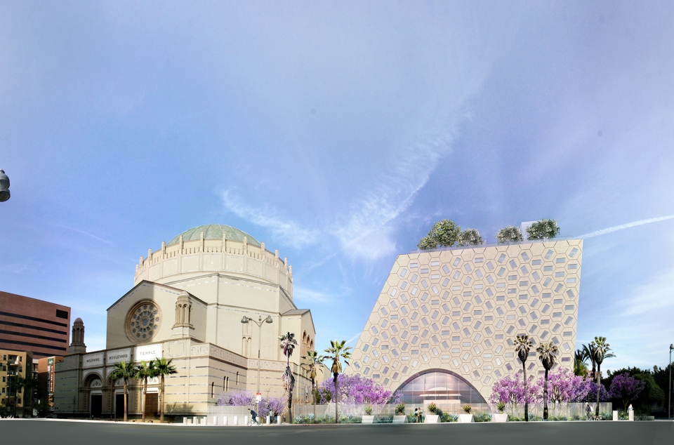 audrey irmas pavilion by oma shohei shigematsu