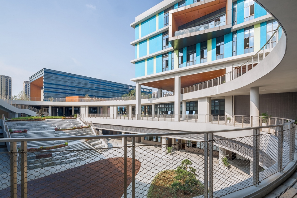 east campus of ningbo xiaoshi high school by udg china