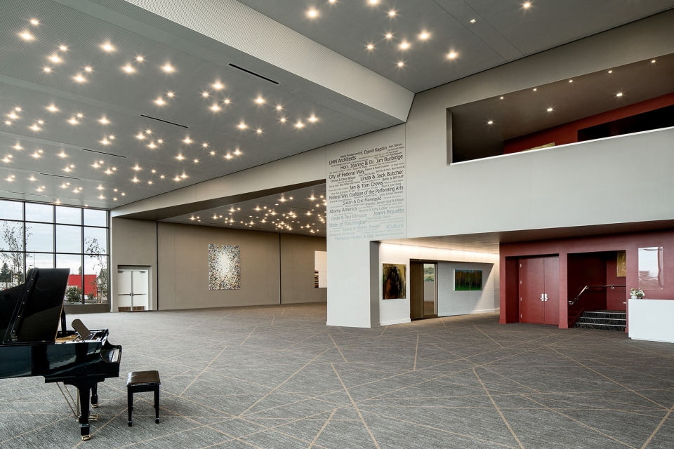 federal way performing arts and event center by lmn architects