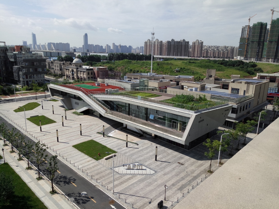 nanchang shimao water city cloud office center china by dplus studio