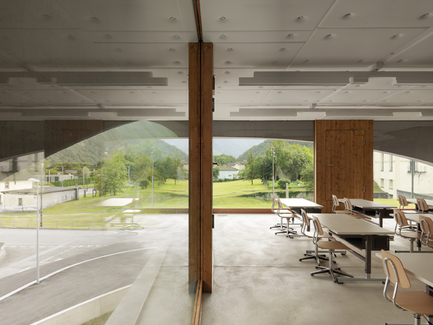 schoolhouse and kindergarten grono by raphael zuber