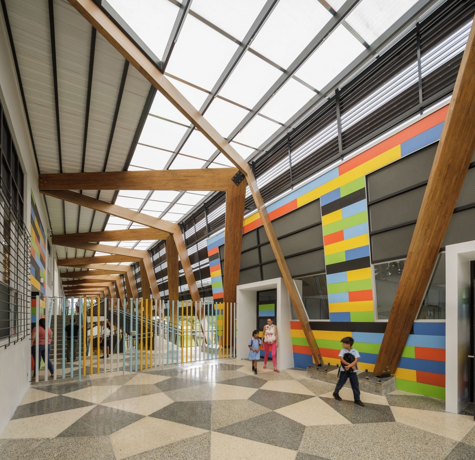 sector angeless public school by norte sur arquitectos