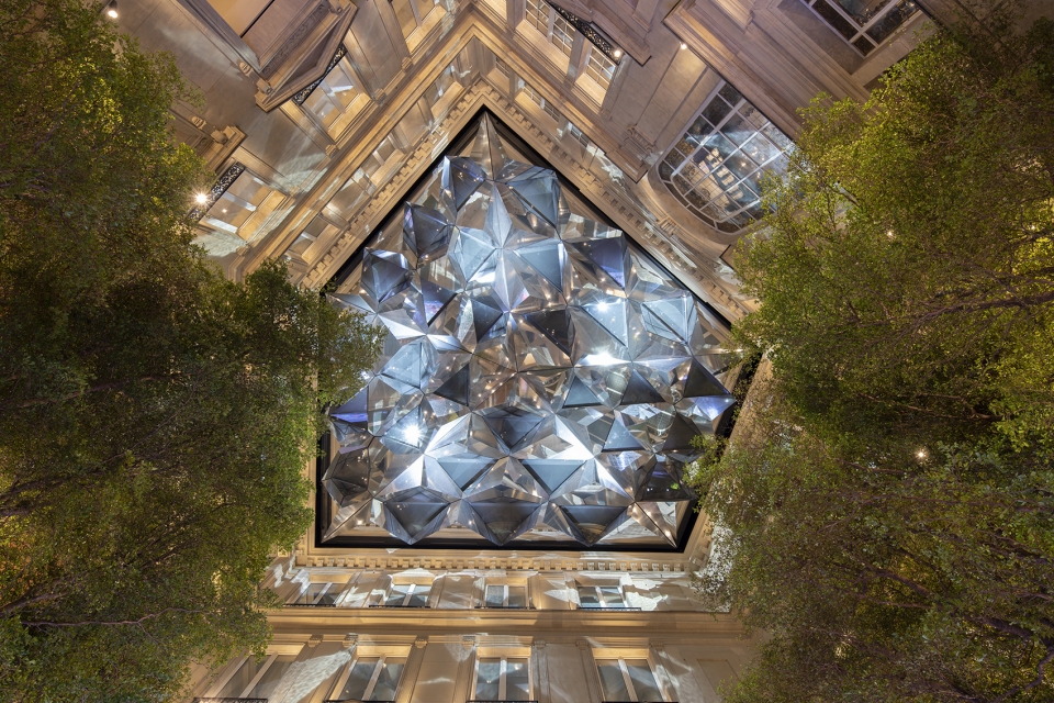 apple champs elysees by foster partners