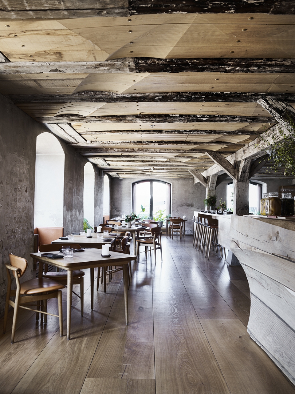 cutlery set for restaurant barr by snohetta
