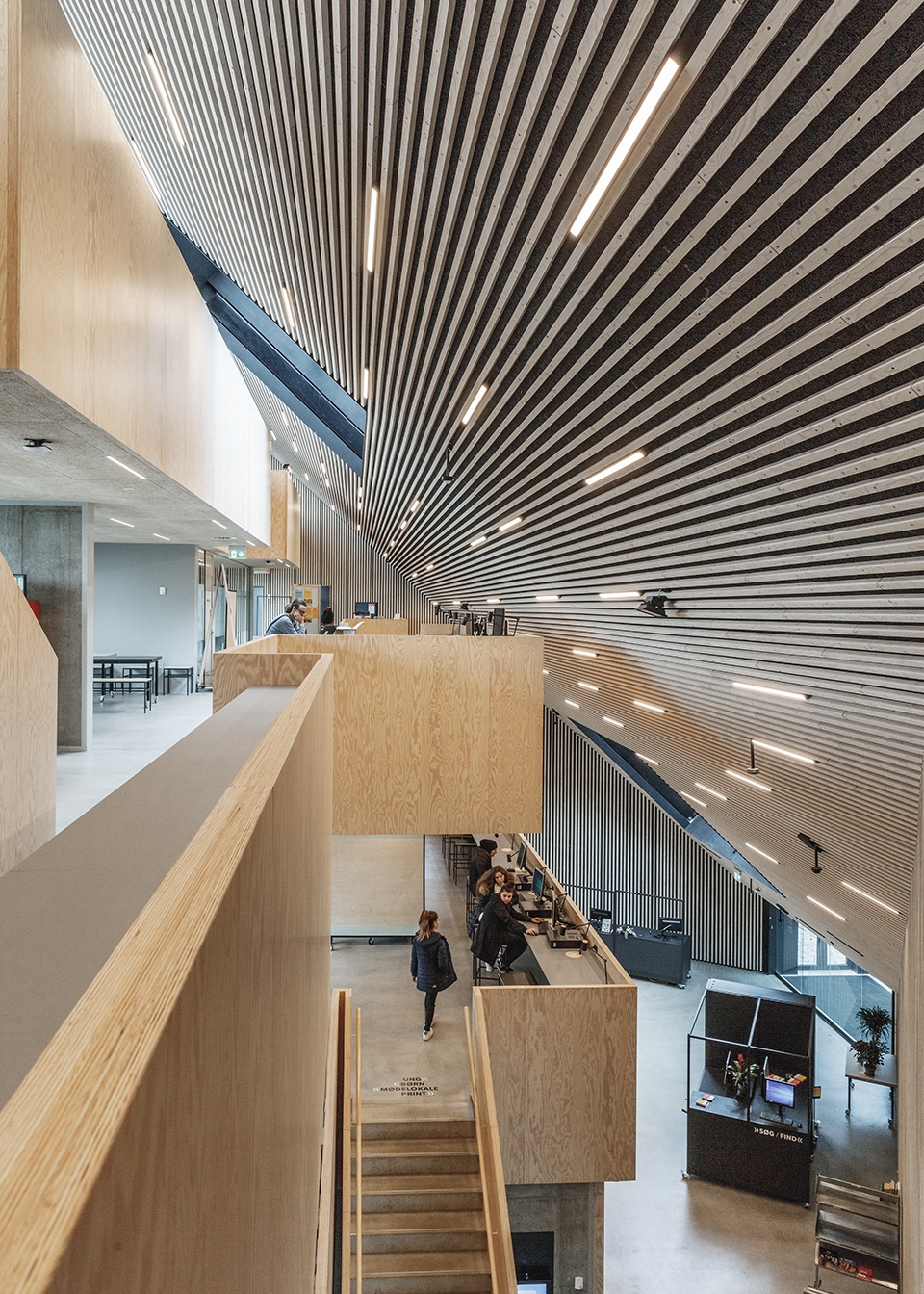 tingbjerg library and culture house by cobe