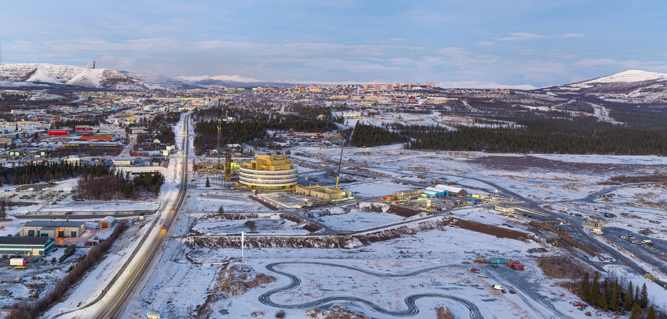 kiruna town hall by henning larsen