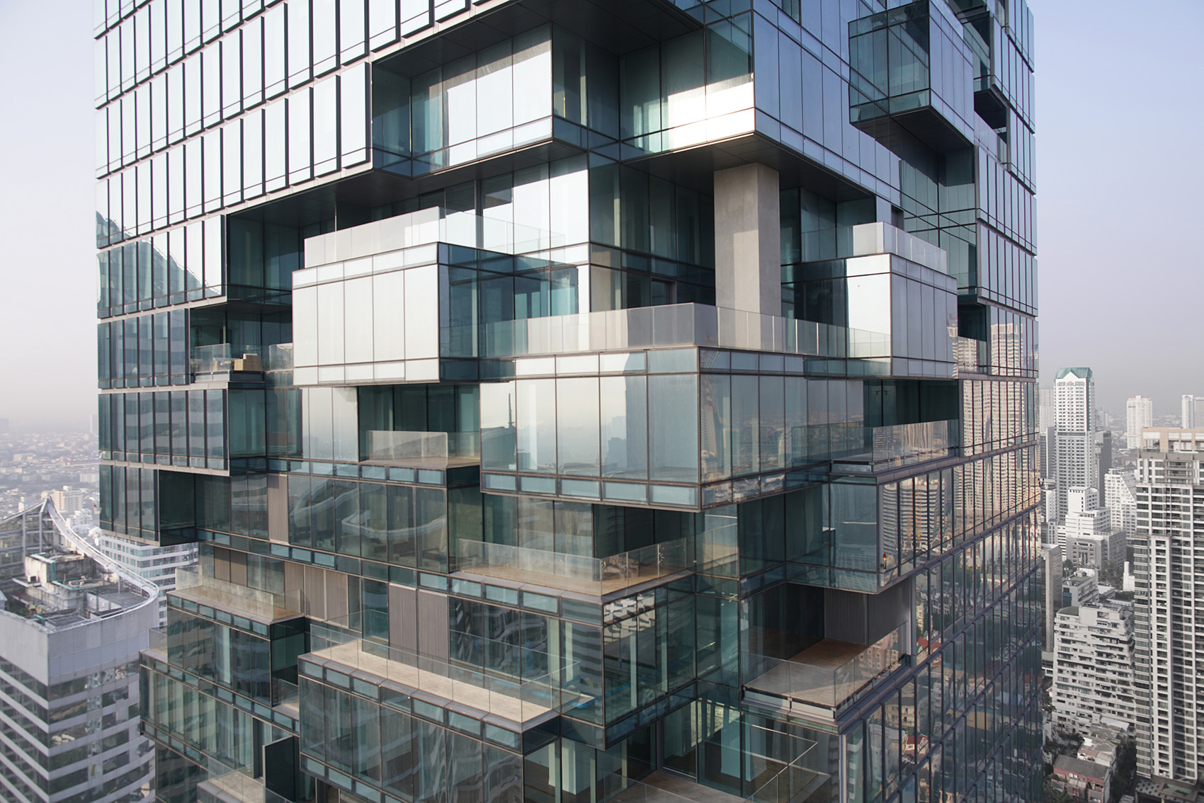 MahaNakhon Tower by Büro Ole Scheeren - 谷德设计网