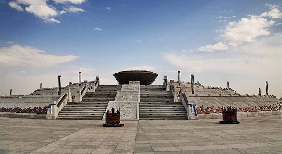 holy fire park of aolezhaoqi town inner mongolia by beijing urban landscape research institute