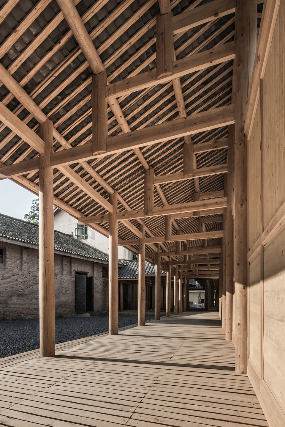 redevelopment of maogong barn art center china by approach architecture studio
