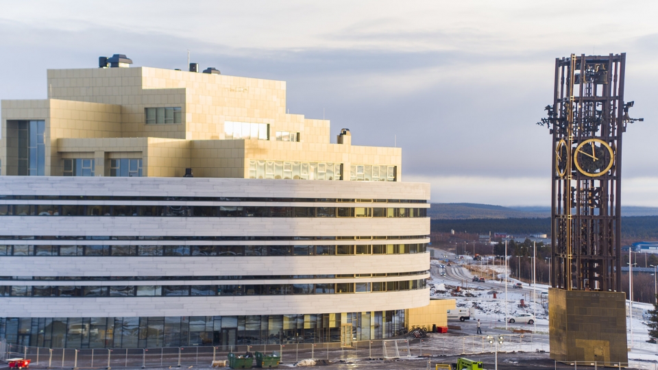 kiruna town hall by henning larsen
