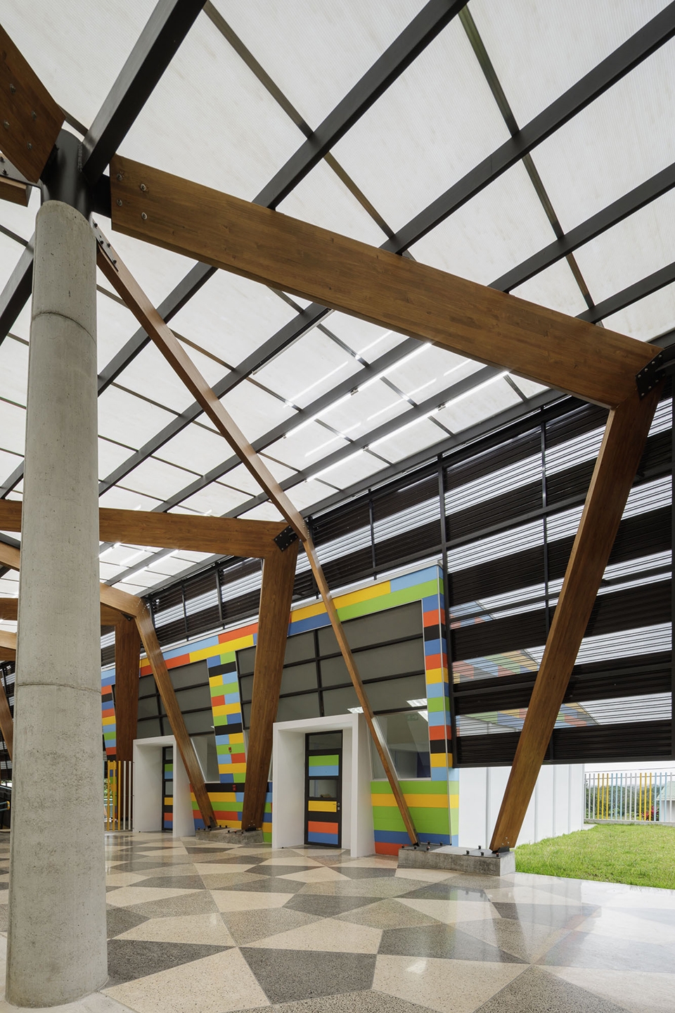 sector angeless public school by norte sur arquitectos