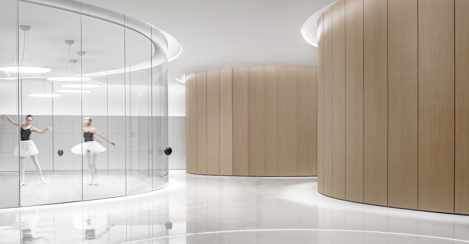 hele international art center china by pone architecture
