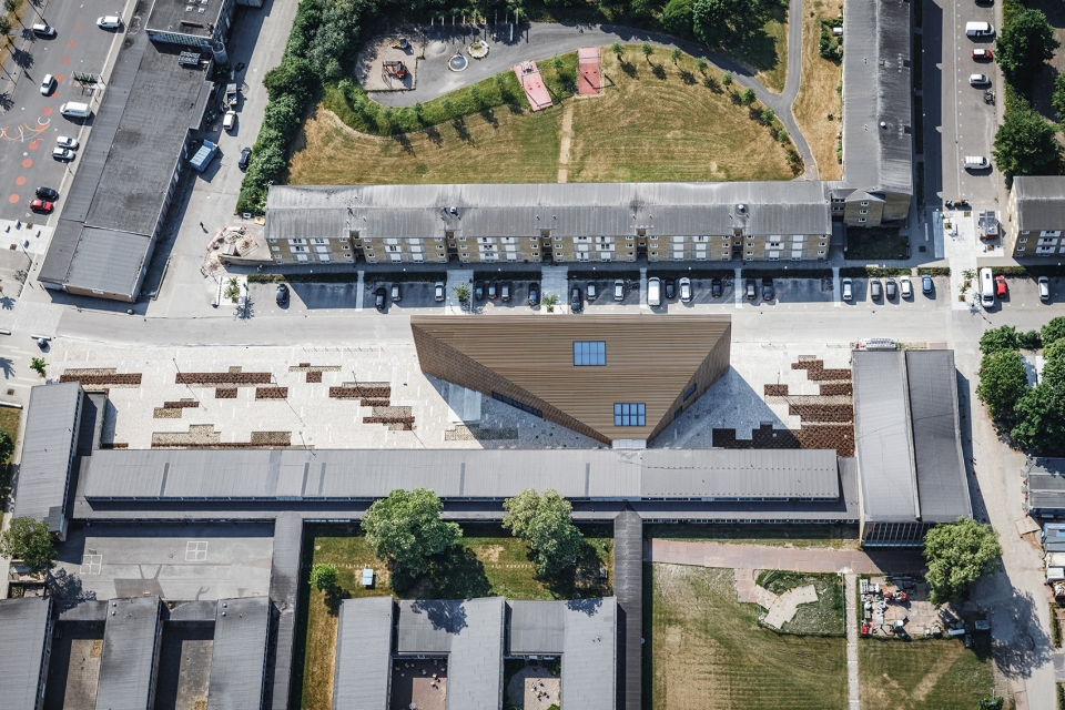 tingbjerg library and culture house by cobe