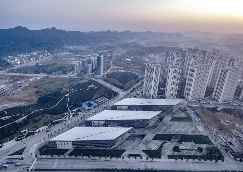zunyi rosa international exhibition and convention center china by capol international associates group