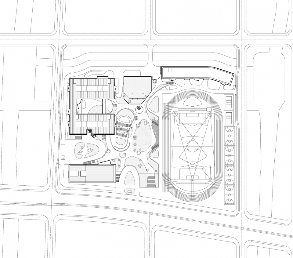 east campus of ningbo xiaoshi high school by udg china