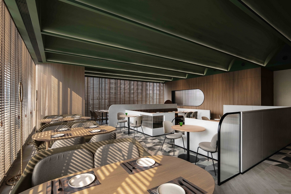 la terre brunch restaurant china by archetype
