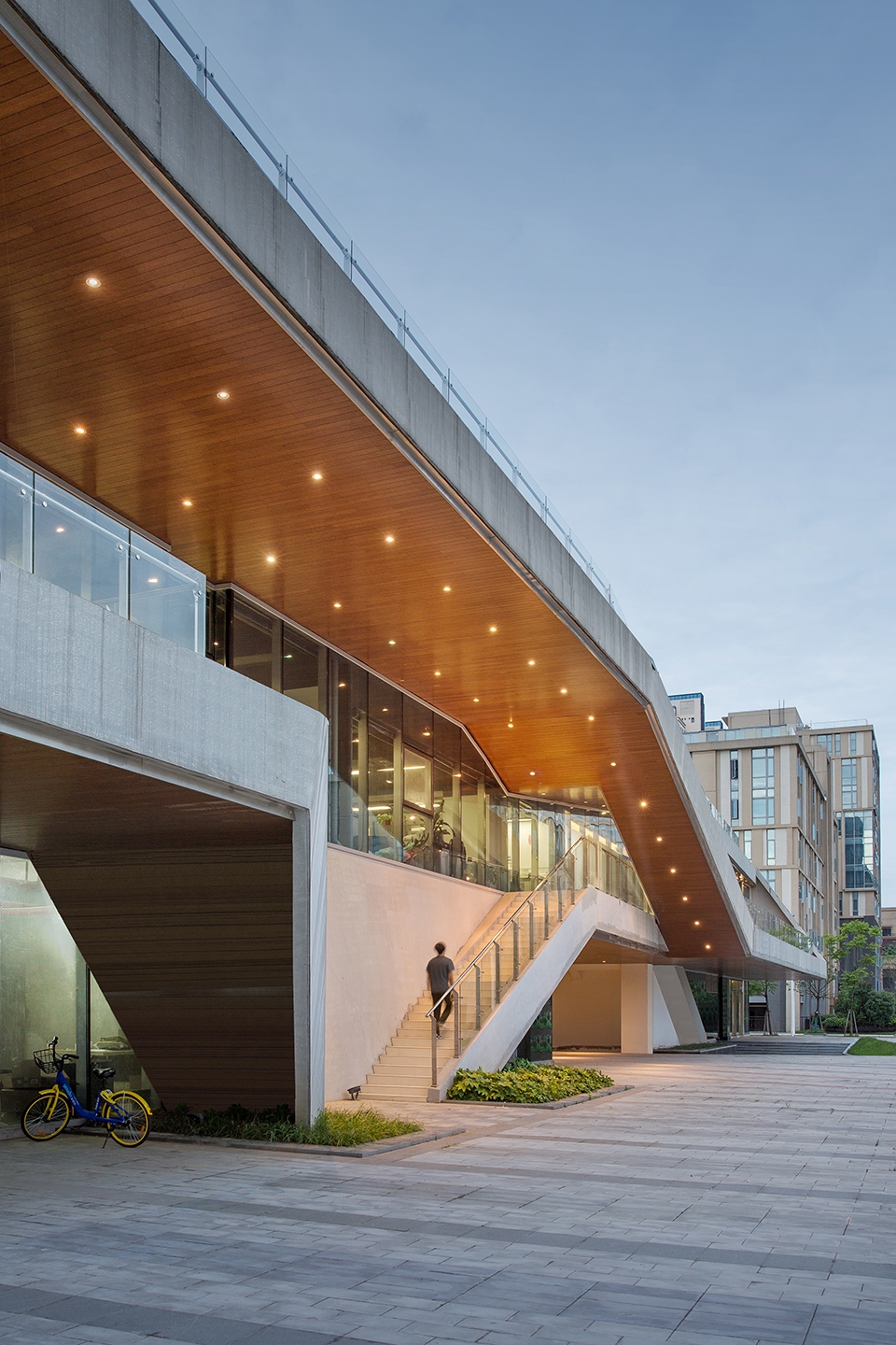nanchang shimao water city cloud office center china by dplus studio