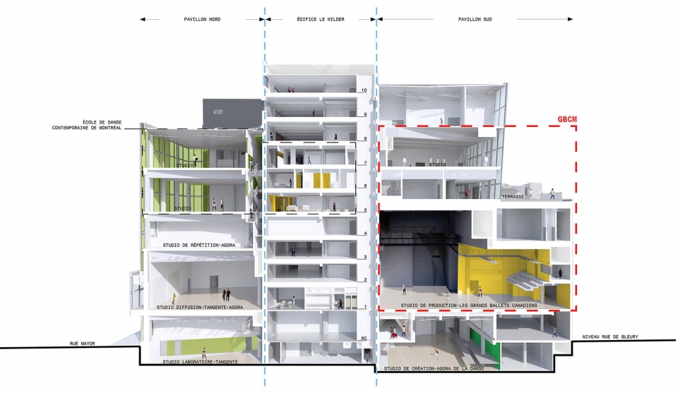 aedificaedifice wilder espace danse building by aedifica