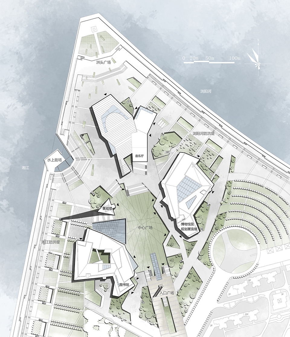 riverside cultural park in changsha china by taozhi studio architectural design and research institute of scut