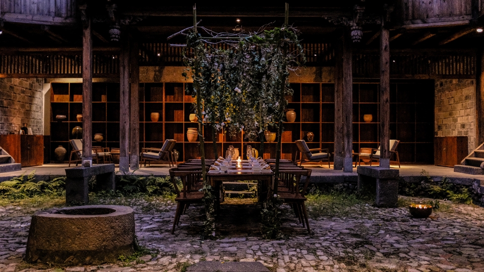 tsingpu tulou retreat by trace architecture office