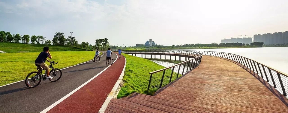zhangzhou bihu lake eco park china by la design