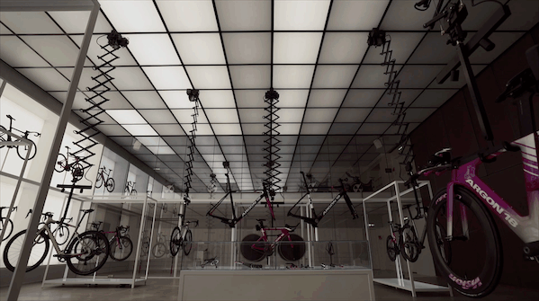 united cycling lab store by johannes torpe studios