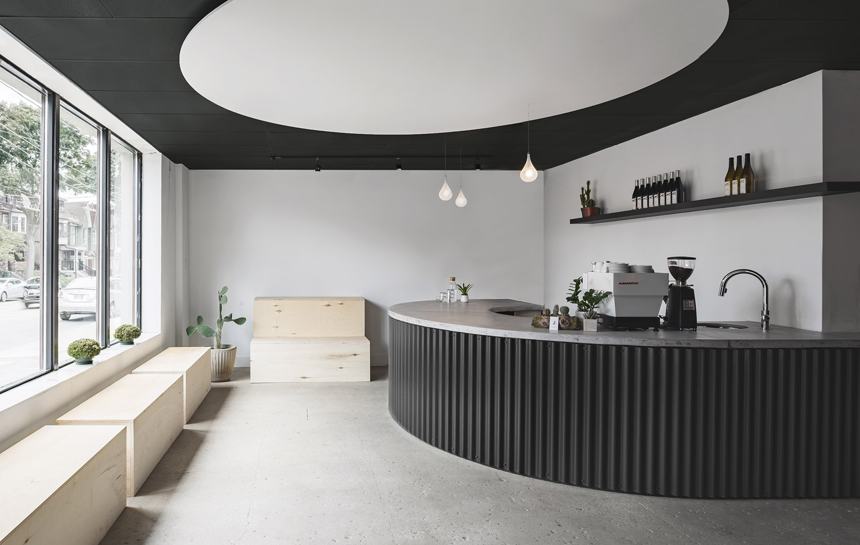 Juice Barber Shop and Cafe by Studio AC 谷德设计网