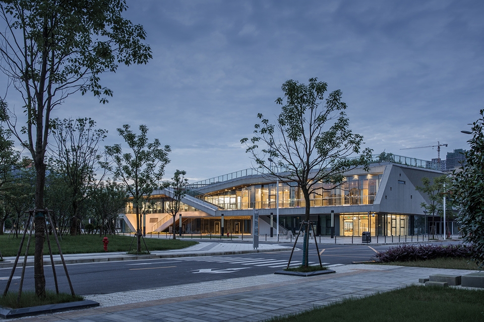 nanchang shimao water city cloud office center china by dplus studio