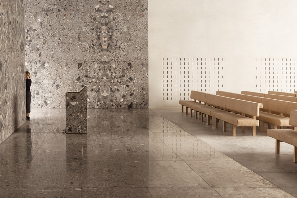 Crematorium Siesegem by KAAN Architecten