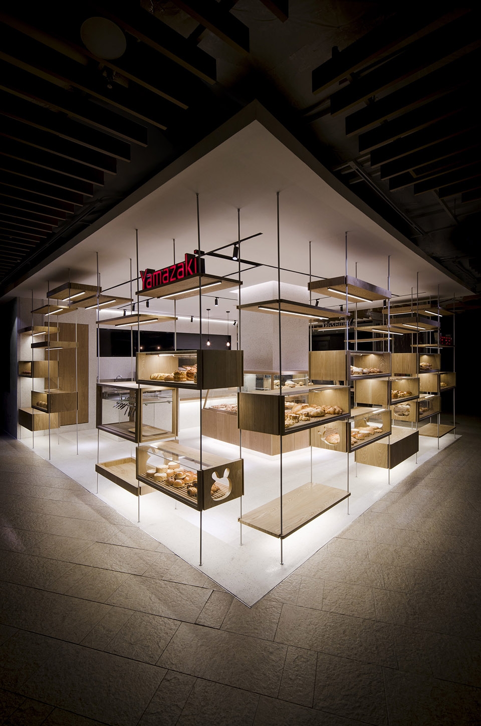 yamazaki山崎面包久光店,上海 / 继景设计