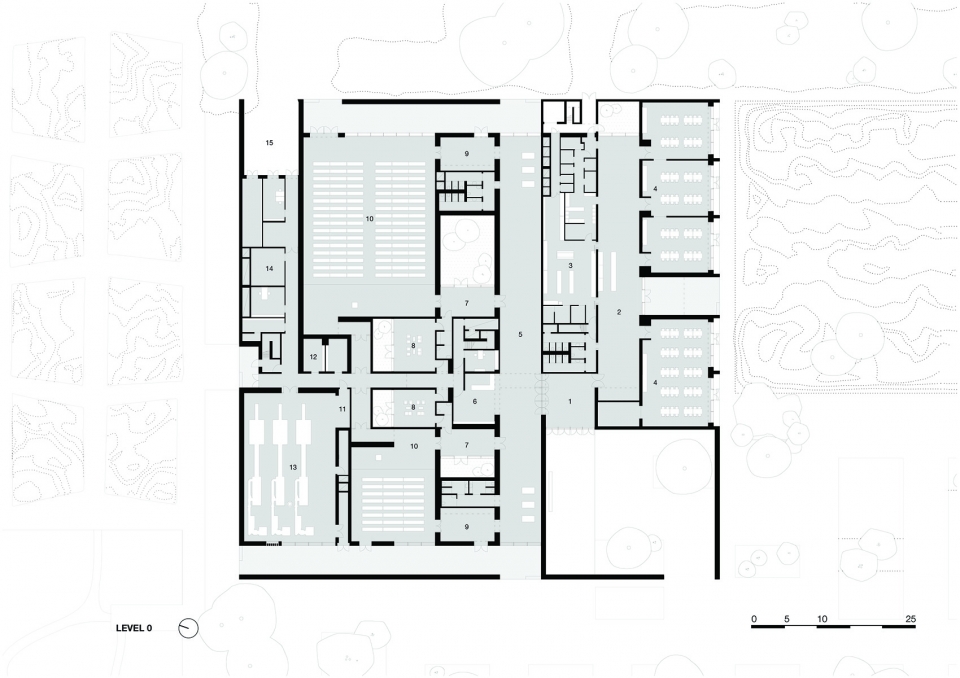 Crematorium Siesegem by KAAN Architecten